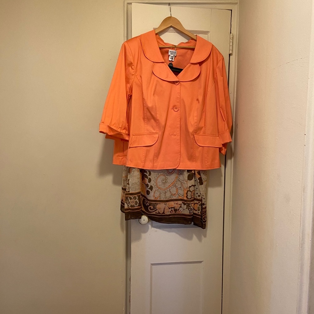 Woman’s two piece skirt set